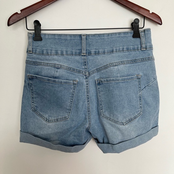 Forever 21 Blue Women's Shorts size 27 - Picture 5 of 5